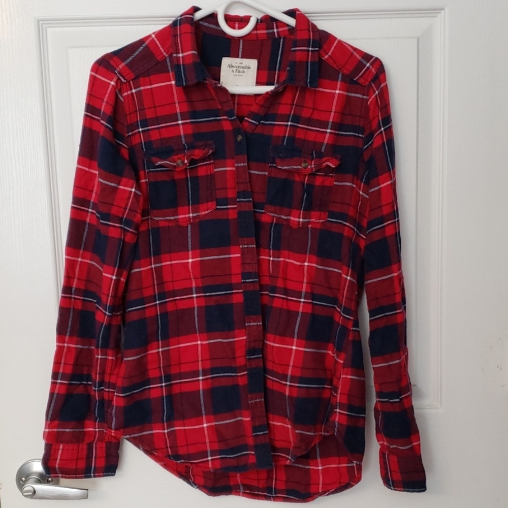 Abercrombie & Fitch Plaid Button Down